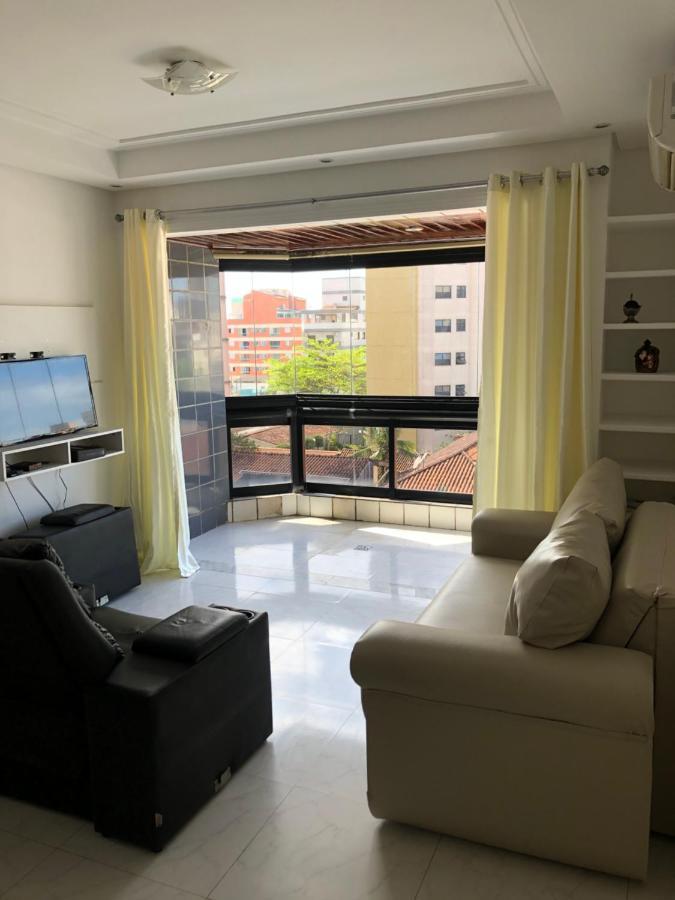 Apartamento Com Varanda E Suite Enseada 과루자 외부 사진