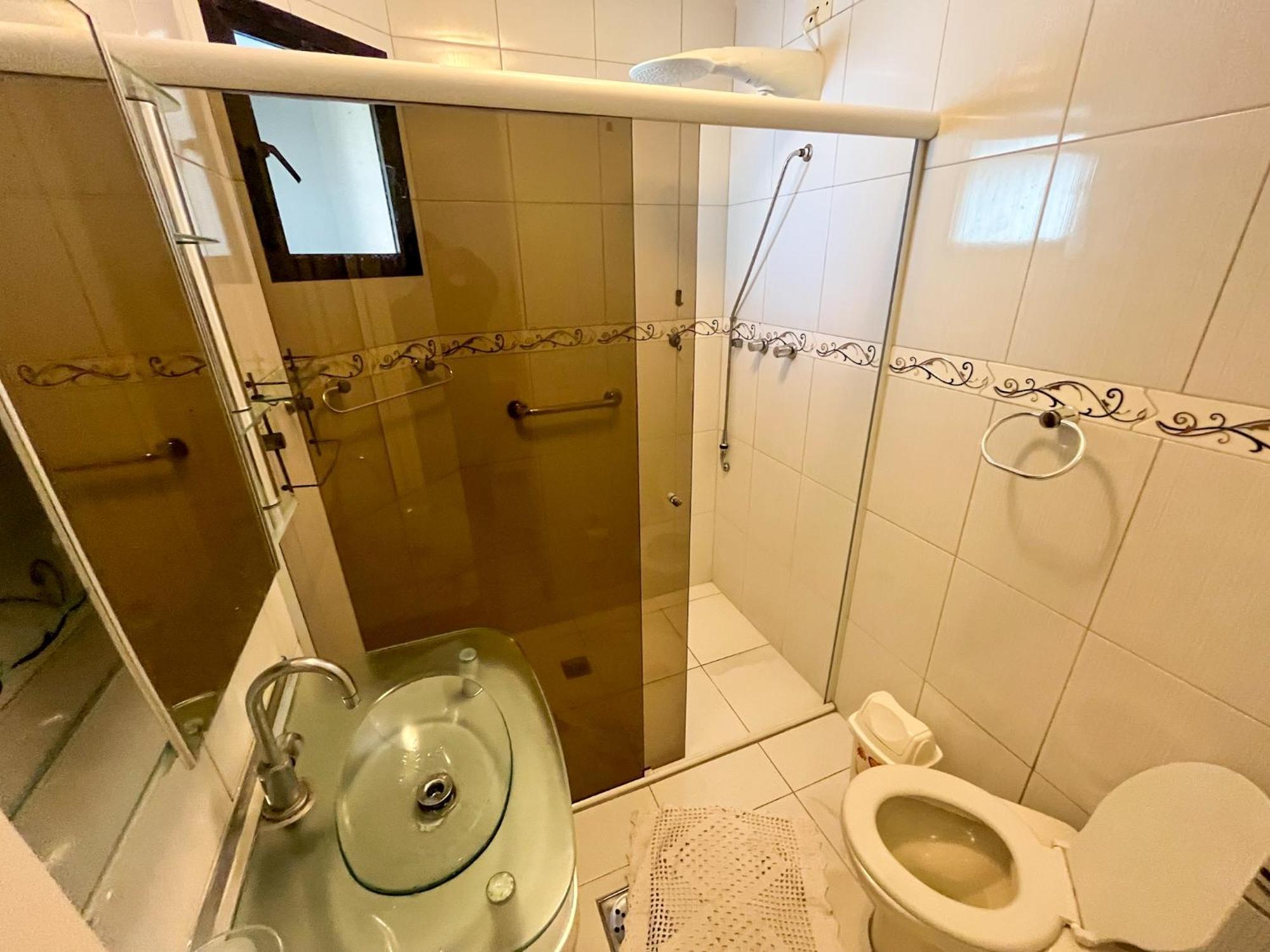 Apartamento Com Varanda E Suite Enseada 과루자 외부 사진