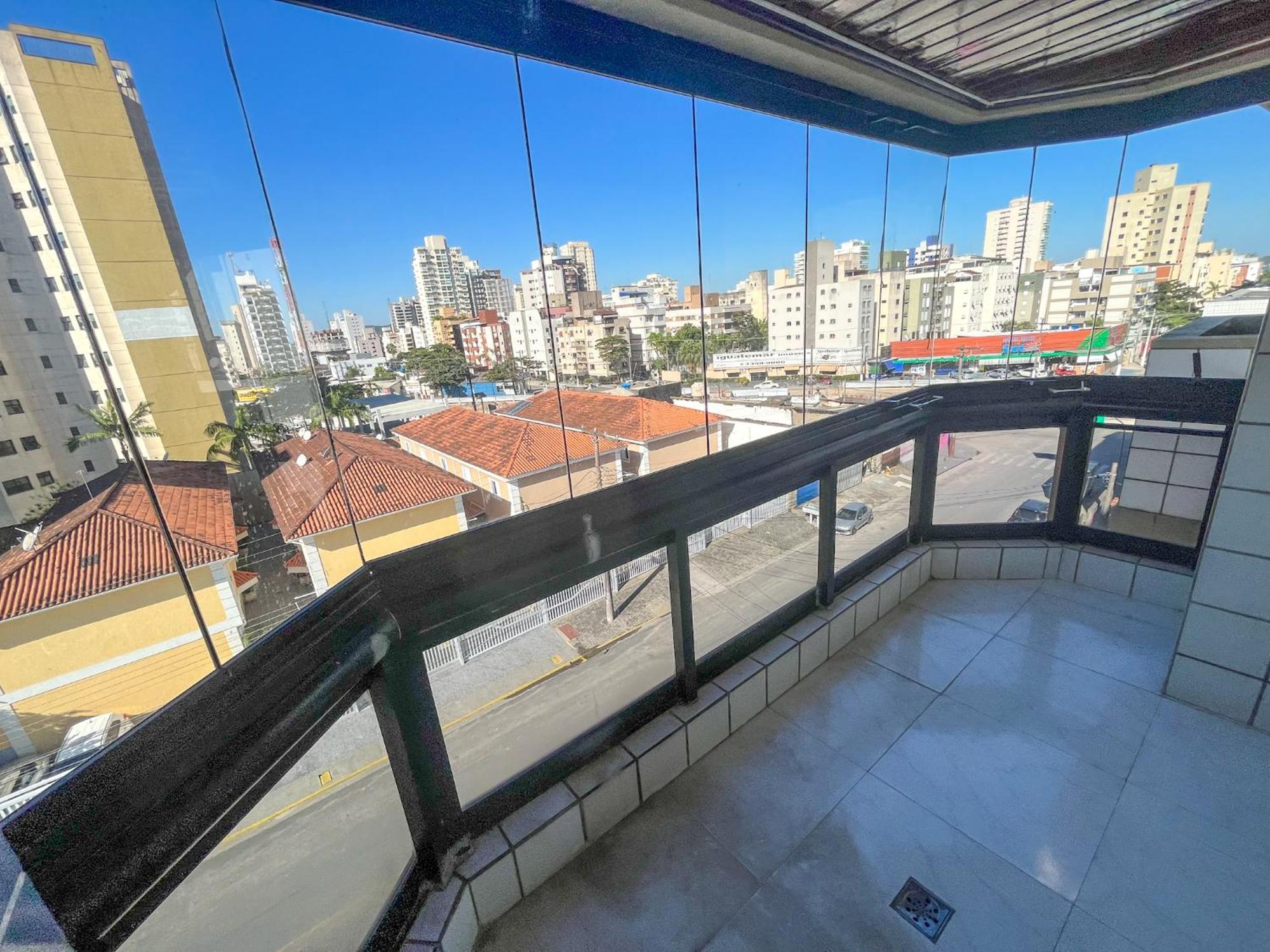 Apartamento Com Varanda E Suite Enseada 과루자 외부 사진